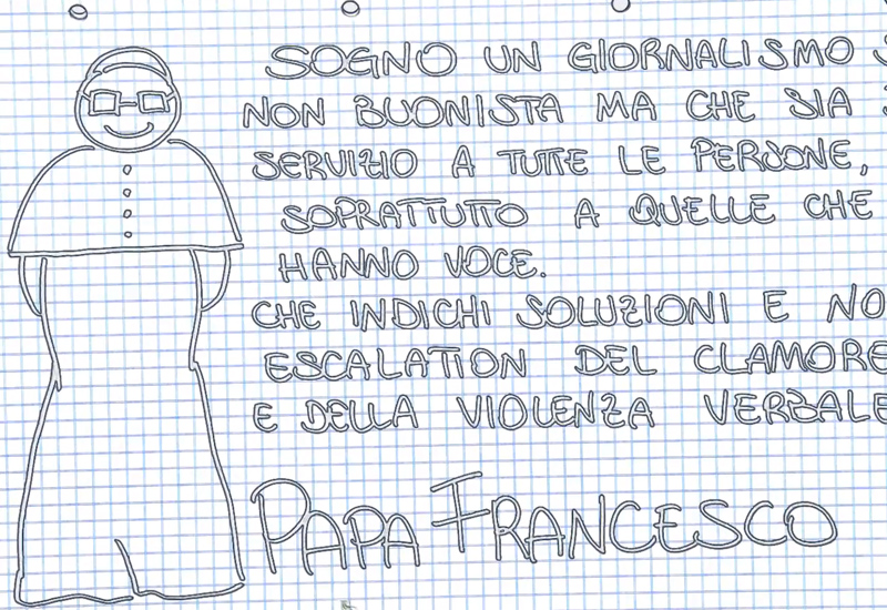 Una tecnica sperimentale per la 52° Giornata mondiale delle comunicazioni sociali