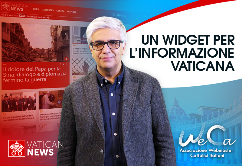 Un widget per l’informazione vaticana