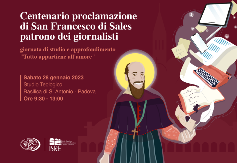 WeCa celebra a Padova san Francesco di Sales 2023. Appuntamento il 28 gennaio 2023