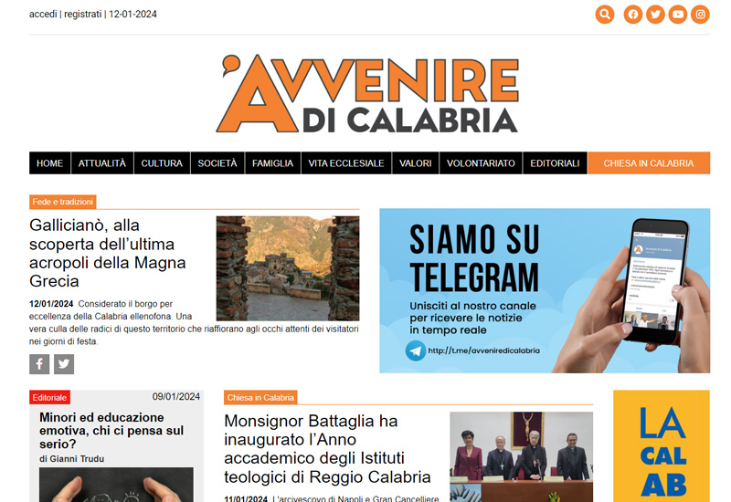 Giornali Fisc: Avvenire di Calabria primo giornale italiano a pubblicare un’applicazione Gpt