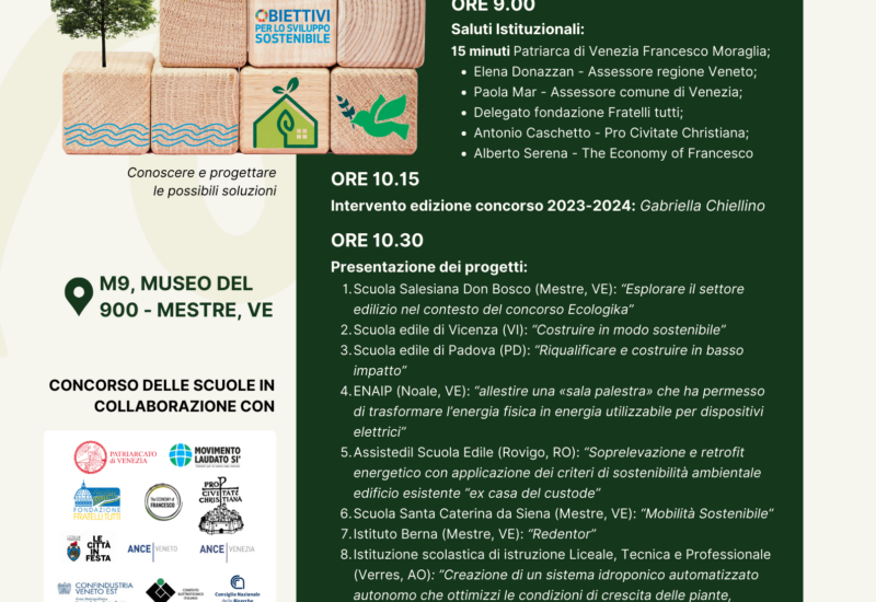 Presentazione dei progetti 15 maggio