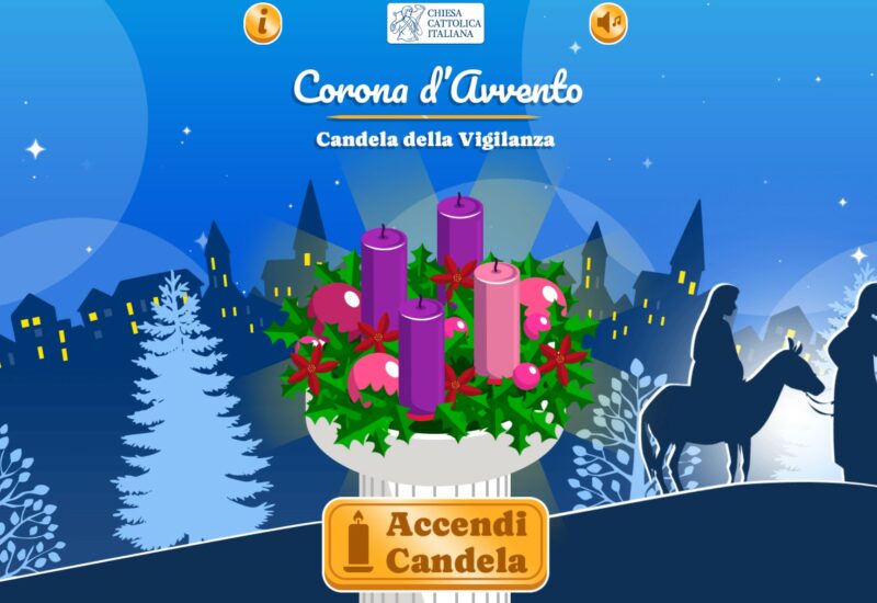 Una Corona d’Avvento animata e interattiva con Ids Unitelm e Dino Bross