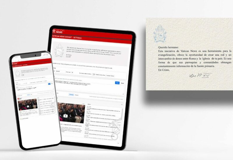 Un video-widget per i siti web cattolici con le ultime news e immagini del Papa
