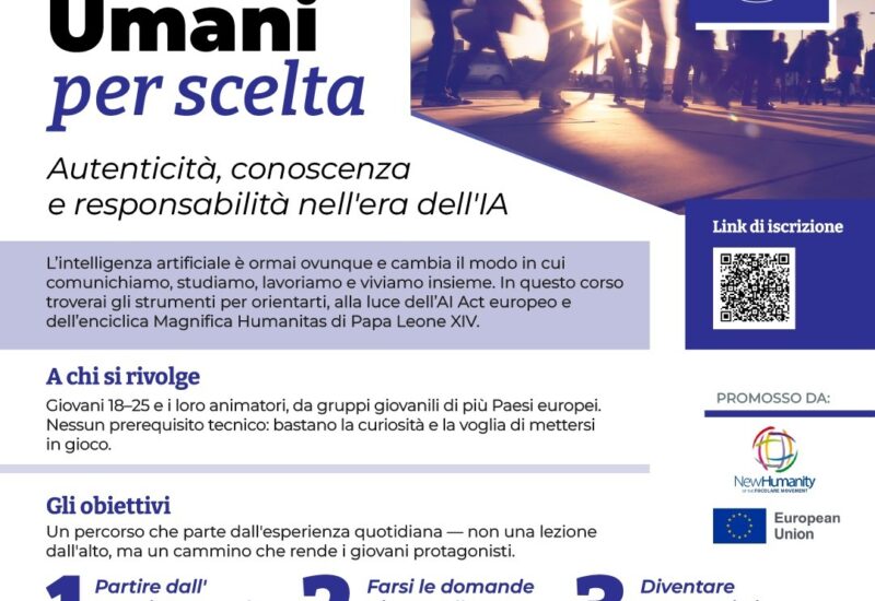 Etica e intelligenza artificiale, un corso online europeo per i giovani dai 18 ai 25 anni